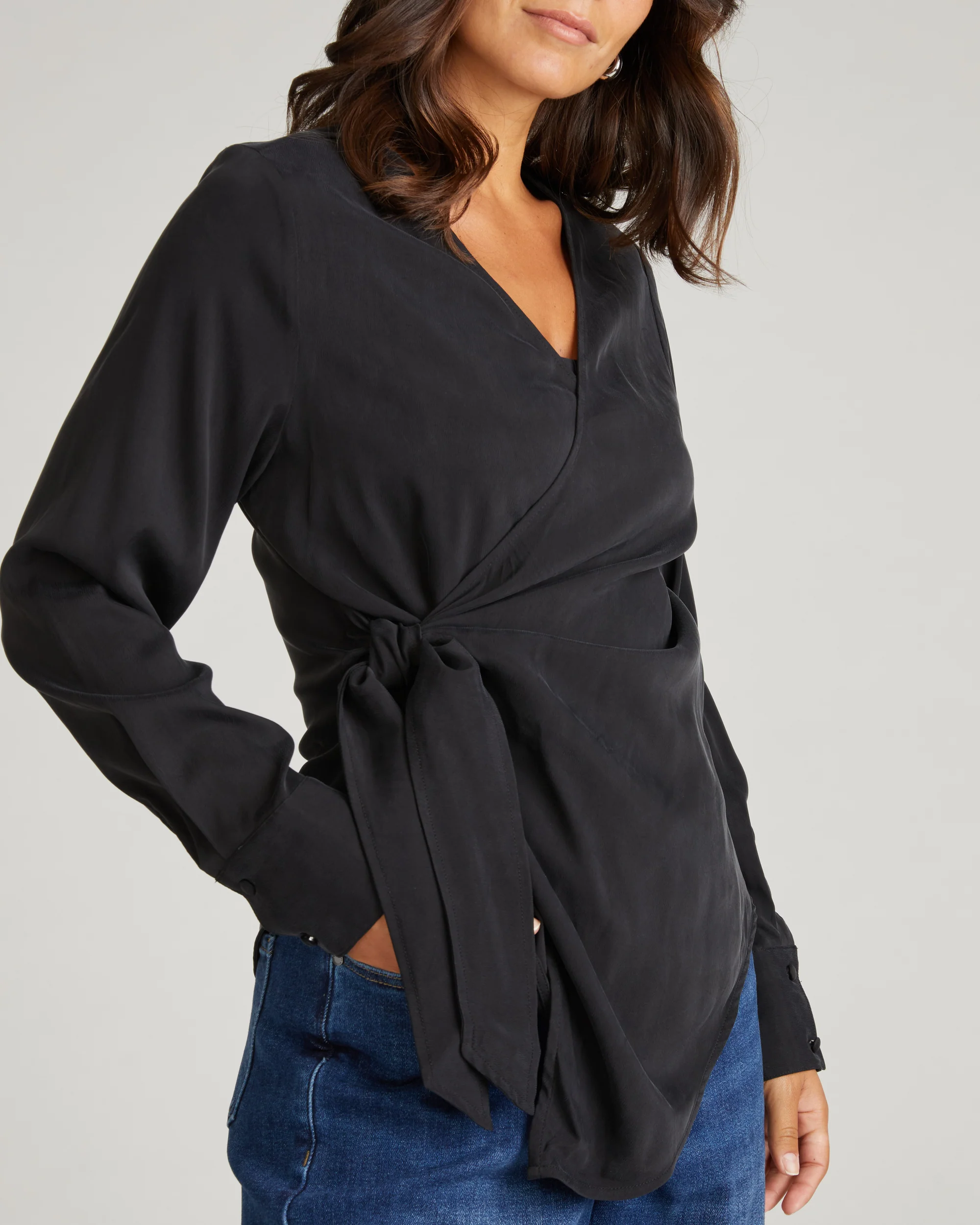 Women's wrap blouse — Britisle BR-WWB-02
